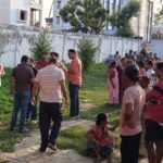 A young man committed suicide by hanging himself in Hinoo, causing grief in the area.