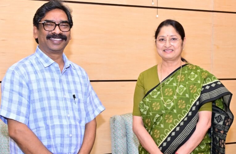 Union Minister Annapurna Devi paid a courtesy call on Chief Minister Hemant Soren