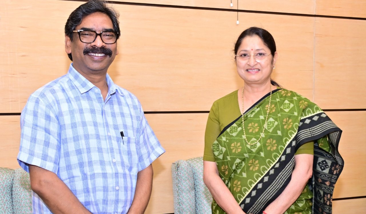 Union Minister Annapurna Devi paid a courtesy call on Chief Minister Hemant Soren