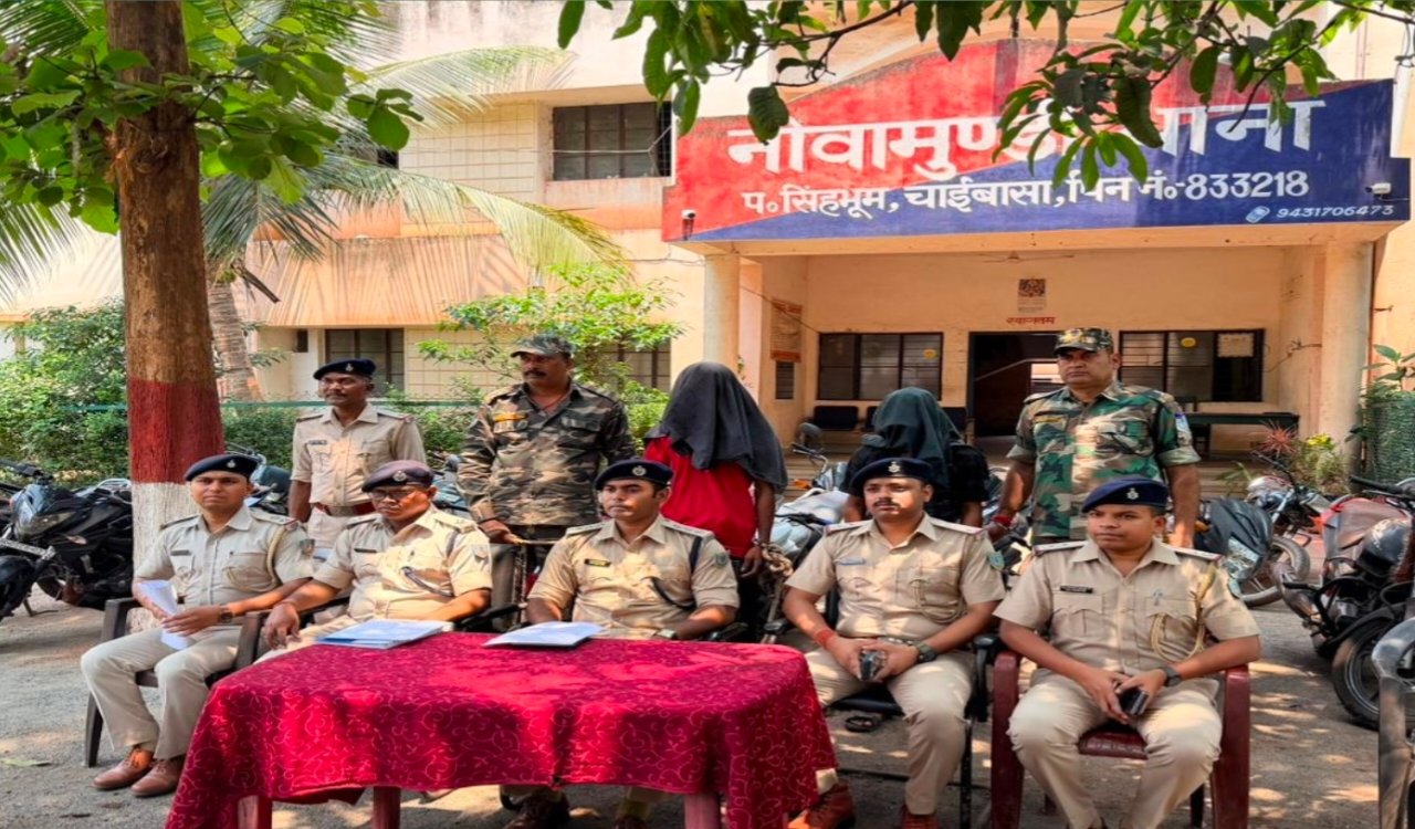 Chaibasa police 20 stolen motorcycles recovered.