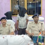 Two smugglers arrested with 8.565 kg of ganja in Simdega, mastermind Raju Rai absconding