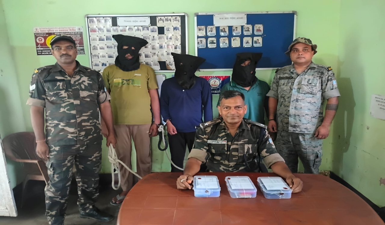Three cyber criminals arrested