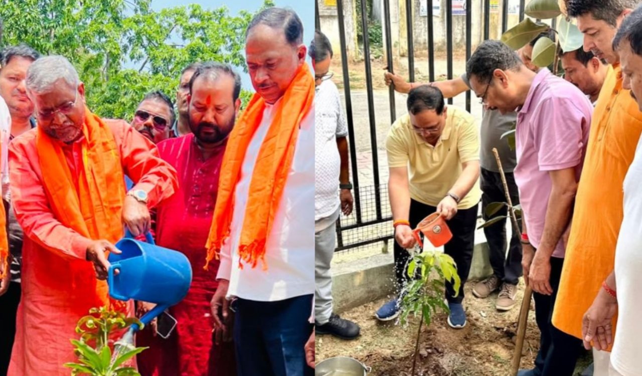 BJP's state-wide 'One Tree in the Name of Mother' campaign on World Environment Day, tree plantation done across the state