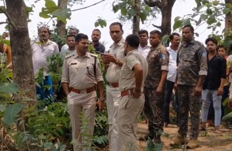 The body of a young man was found hanging from a tree in Godda; police are trying to solve the mystery of whether it was murder or suicide.
