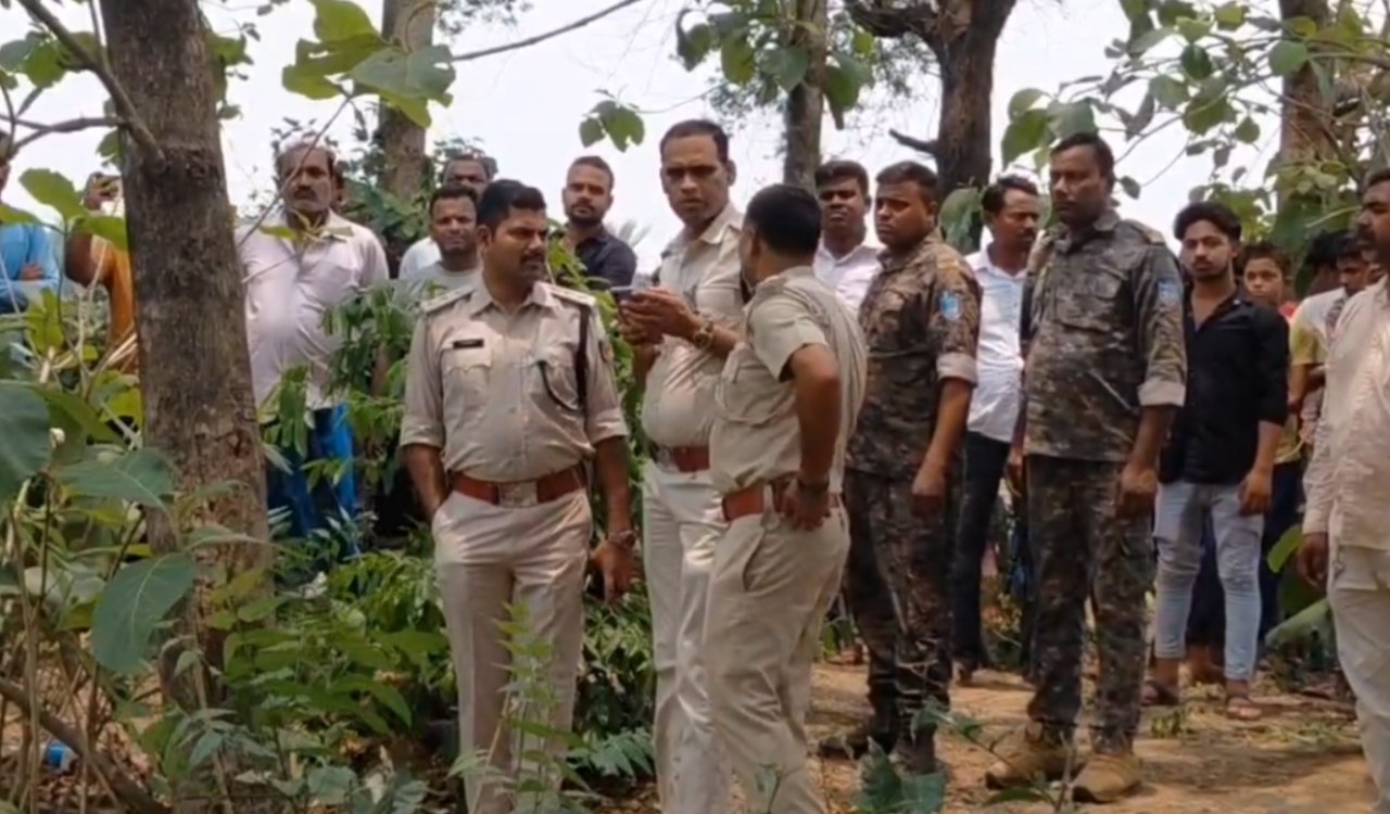 The body of a young man was found hanging from a tree in Godda; police are trying to solve the mystery of whether it was murder or suicide.