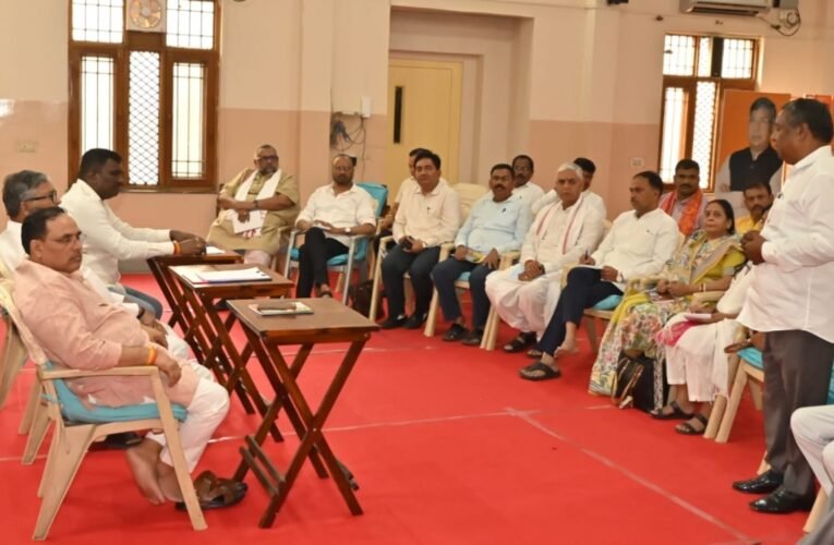 BJP is busy in making the Jharkhand visit of National President Nitin Naveen historic, preparations for the program are in the final stage.