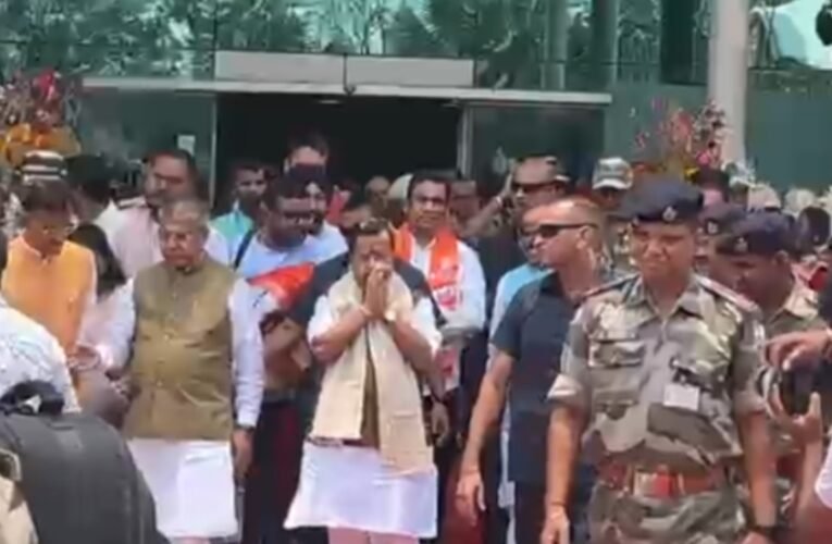 भाजपा के राष्ट्रीय अध्यक्ष नितिन नबीन दो दिवसीय दौरे पर रांची पहुंचे, कार्यकर्ताओं में उत्साह