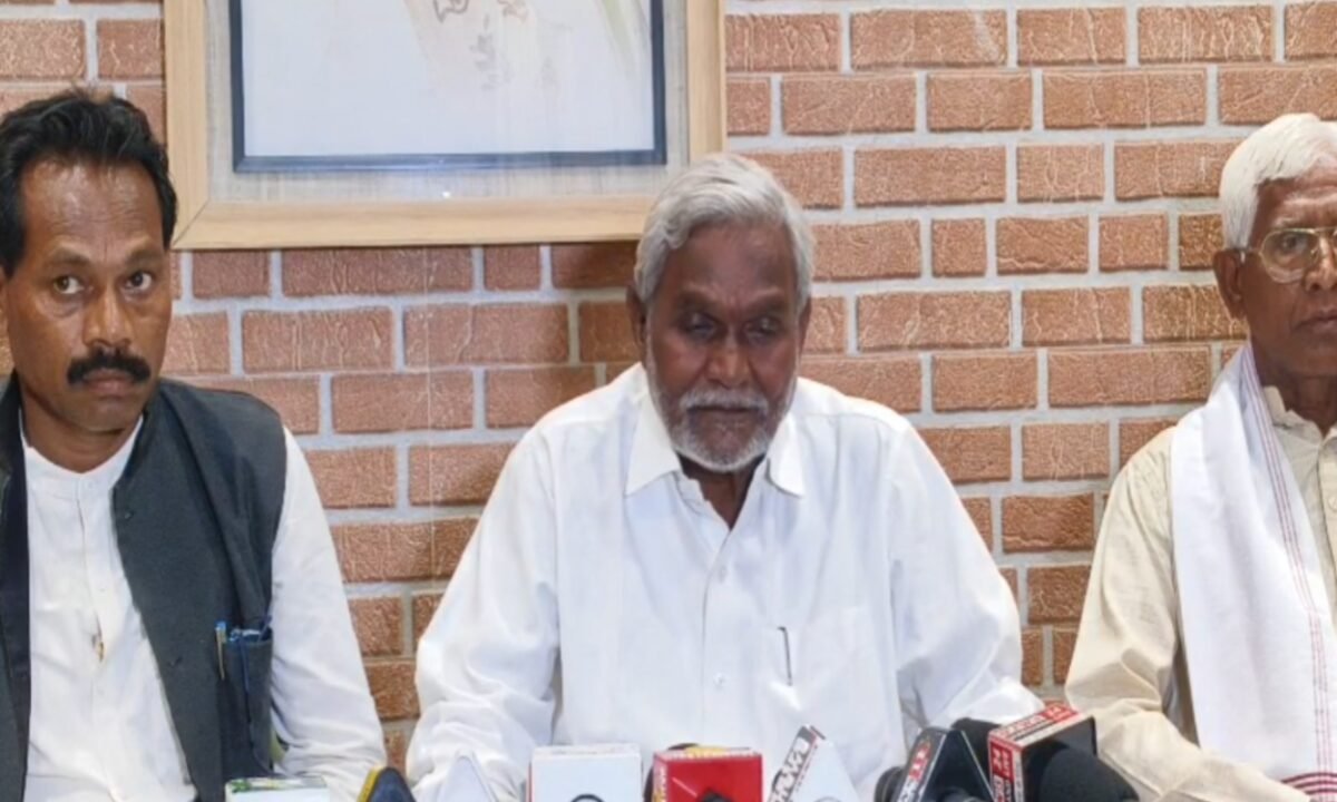 Champai Soren's clarion call against the construction of RIMS-2, lakhs of people will reach Nagdi in 10 days