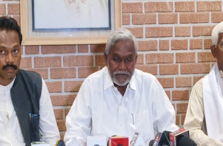 Champai Soren's clarion call against the construction of RIMS-2, lakhs of people will reach Nagdi in 10 days