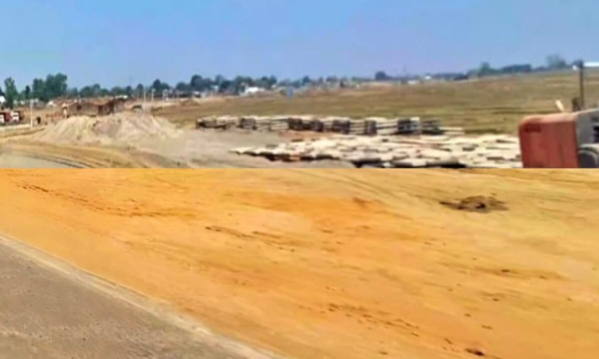 Threat issued to the company constructing the Varanasi-Ranchi Economic Corridor.