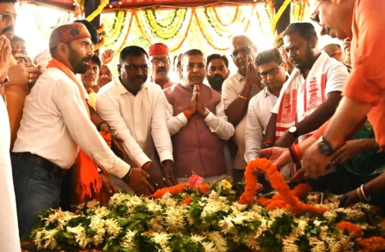 The life of Lord Birsa is a unique example of national service and public welfare: Aditya Sahu