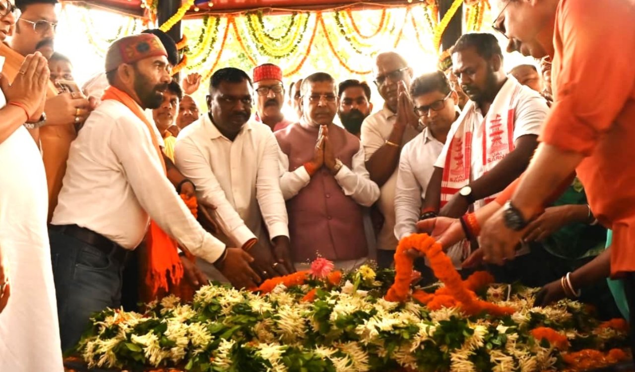 The life of Lord Birsa is a unique example of national service and public welfare: Aditya Sahu