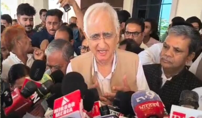 झारखंड राज्यसभा चुनाव: नामांकन स्क्रूटनी पर बरसे सलमान खुर्शीद, कहा- ‘सब कुछ पहले से तय था