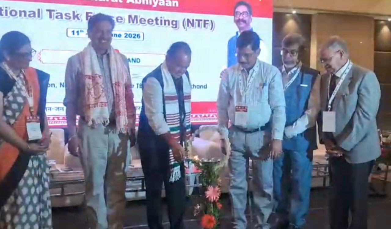 Two-day national workshop on 'TB-free India' begins in Ranchi; representatives from 32 states participate.