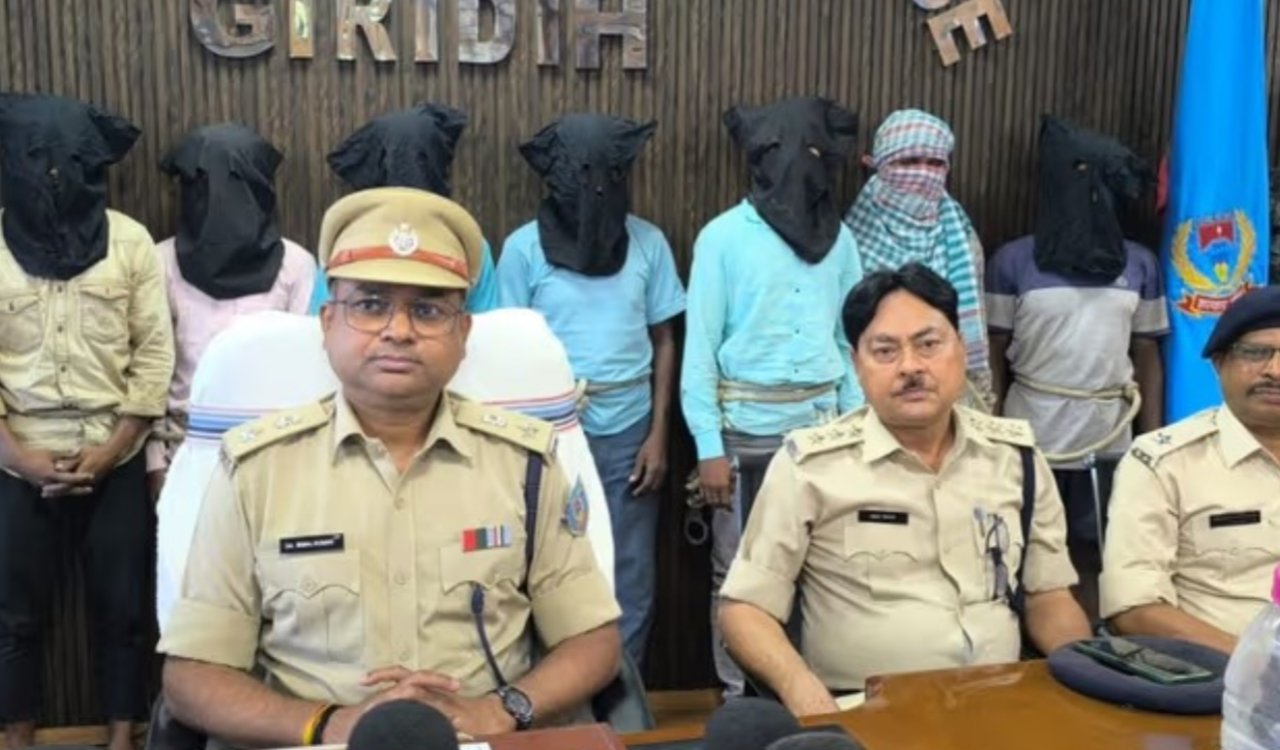 Husband-wife murder case in Giridih solved; 7 accused arrested.