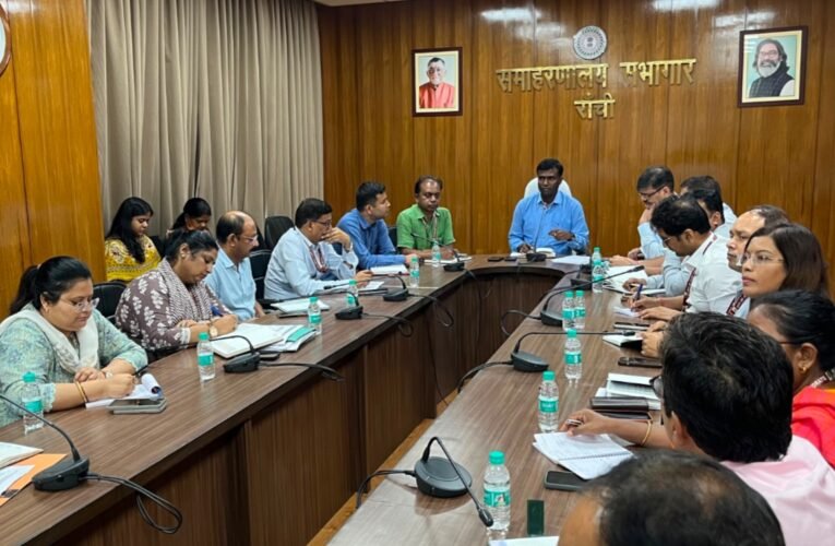 Meeting of senior district-level officials chaired by the Deputy Commissioner; several important directives issued.