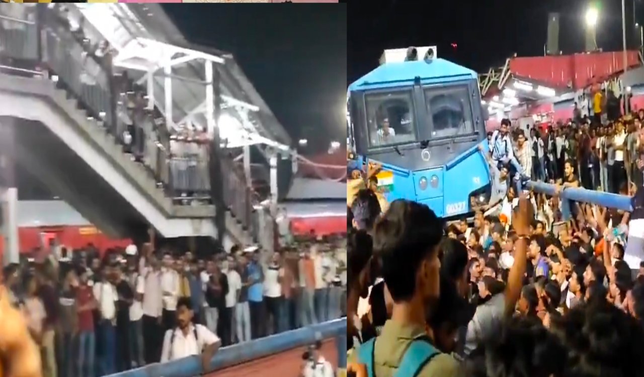 Patna Police Exam: Stampede and chaos at Patliputra Station.