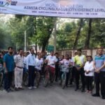 Reshma Kumari shines in Asmita Women's Cycling City League; 300 girl cyclists participate.