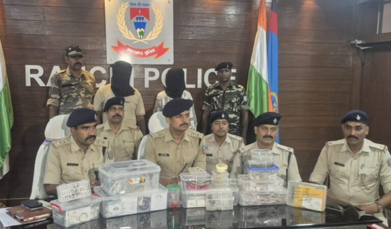 नामकुम में 15 लाख की चोरी का खुलासा, गिरोह का सरगना और ज्वेलर्स संचालक गिरफ्तार