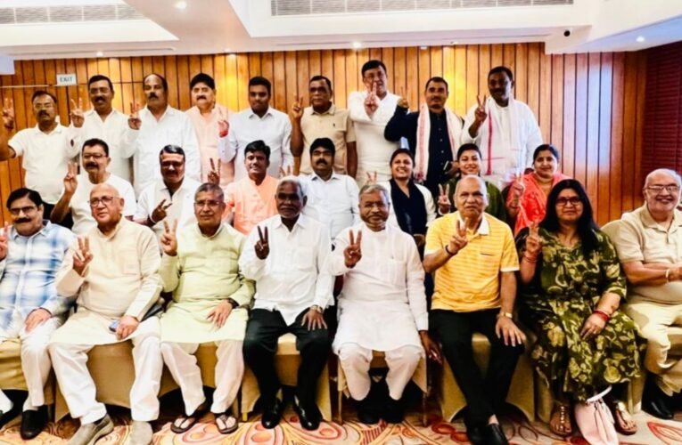 Rajya Sabha Elections: NDA MLAs show unity at Radisson Blu; mock poll training conducted.