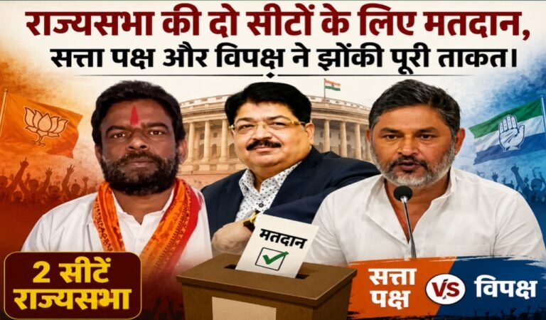 झारखंड राज्यसभा चुनाव आज: दो सीटों के लिए मतदान, सत्ता पक्ष और विपक्ष ने झोंकी पूरी ताकत