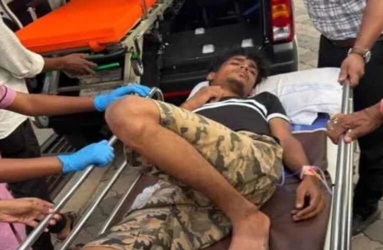 RSS कार्यालय पर पेट्रोल बम हमले का आरोपी हिरासत से फरार, पुलिस मुठभेड़ में घायल