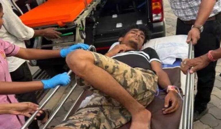 RSS कार्यालय पर पेट्रोल बम हमले का आरोपी हिरासत से फरार, पुलिस मुठभेड़ में घायल