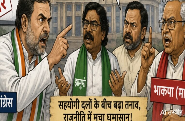 Jharkhand Rajya Sabha Elections: Blame game among allies following Congress's defeat; CPI (ML) hits back.