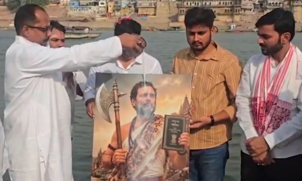 Rahul Gandhi's Birthday: Seen as 'Parashuram' in Varanasi; a move to woo Brahmins in UP.