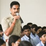 Awareness campaign on de-addiction and traffic rules at Sharda Global School