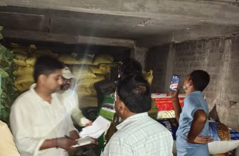 Major action following Deputy Commissioner's tip-off: Massive consignment of Urea and DAP stockpiled for black marketing seized.