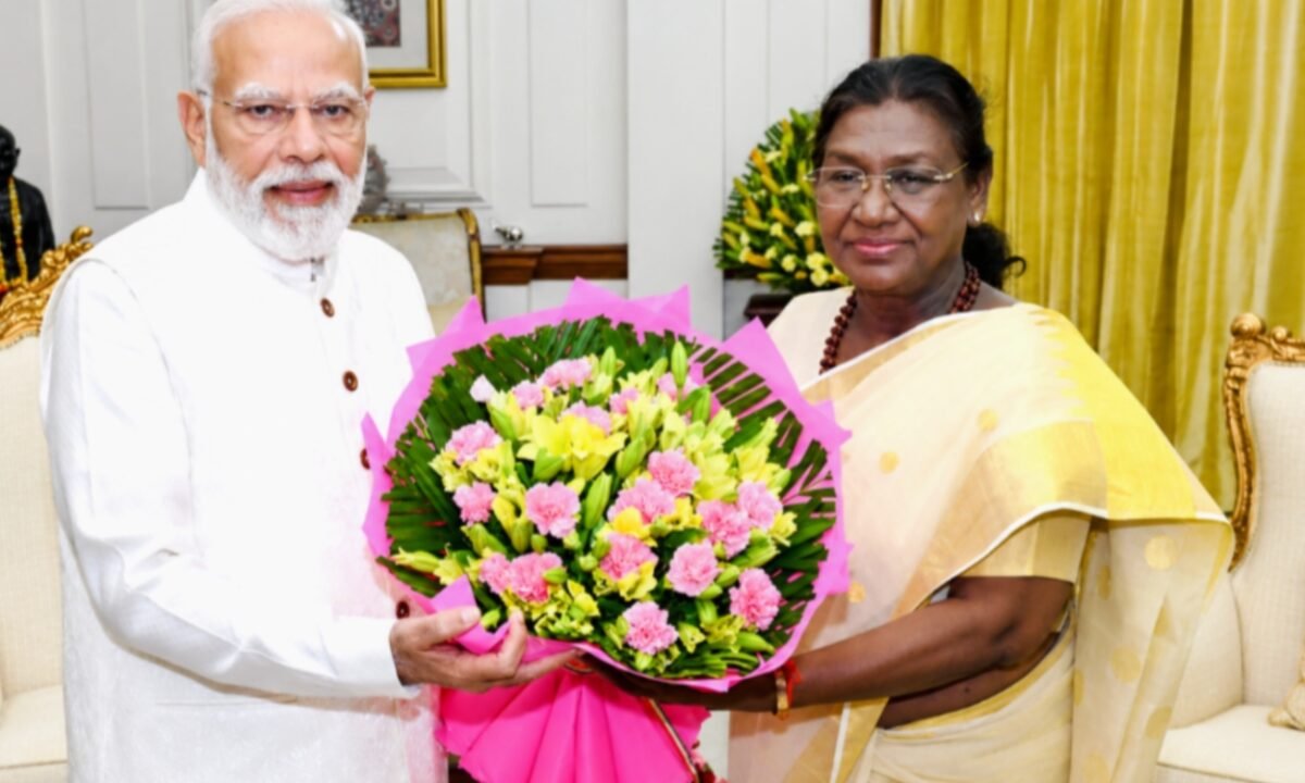 President Droupadi Murmu receives birthday wishes from across the country; PM Modi and several other leaders extend greetings.