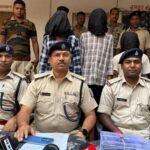 Major crackdown by Godda Police: Three notorious criminals arrested in the Poraiyahat firing incident; weapons and vehicle seized.