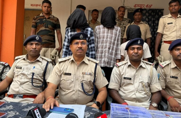 Major crackdown by Godda Police: Three notorious criminals arrested in the Poraiyahat firing incident; weapons and vehicle seized.