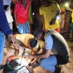 Road accident in Simdega: Revenue circle employee critically injured; unidentified auto-rickshaw driver flees.