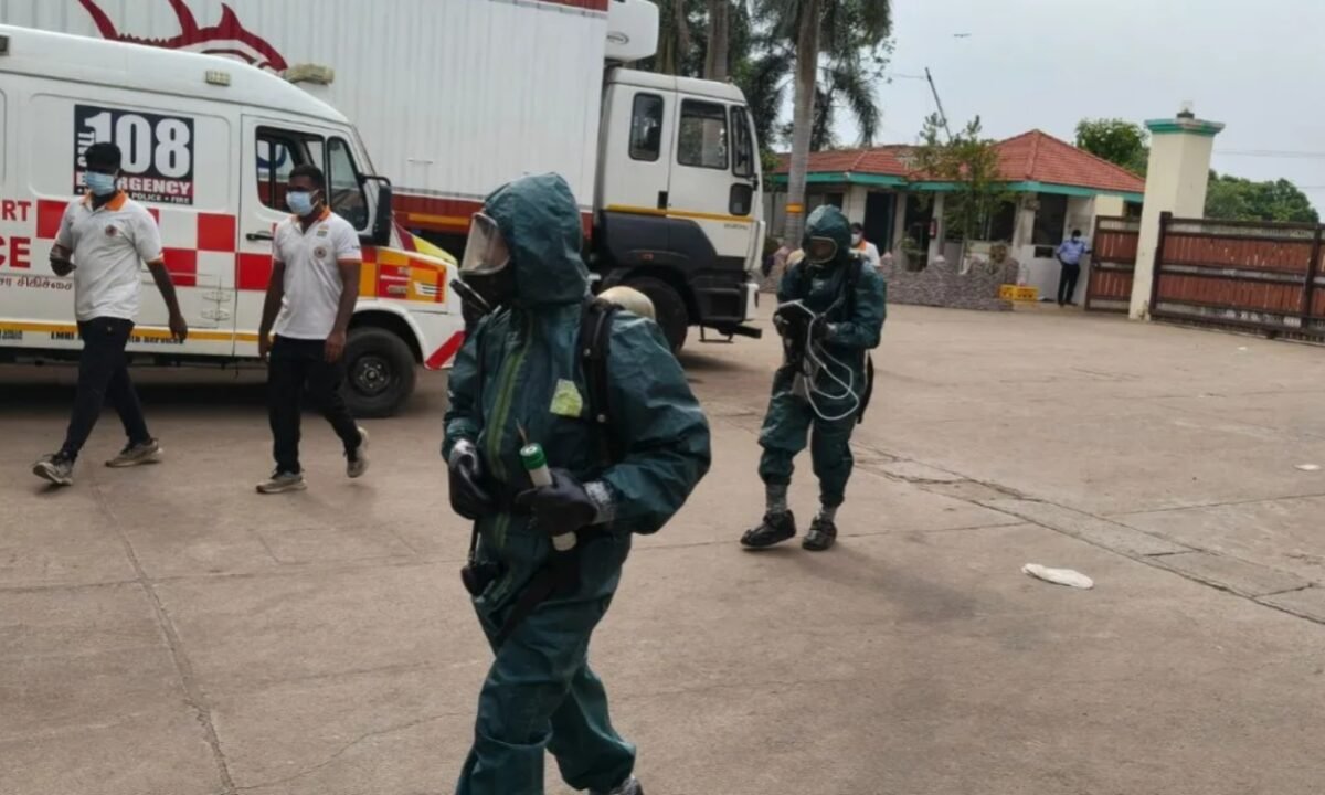 Major ammonia gas leak incident in Tamil Nadu; seven female workers dead, 67 affected.