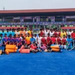 Selection process for the Jharkhand team for the Junior Hockey National Championship begins; 55 players appeared for trials.