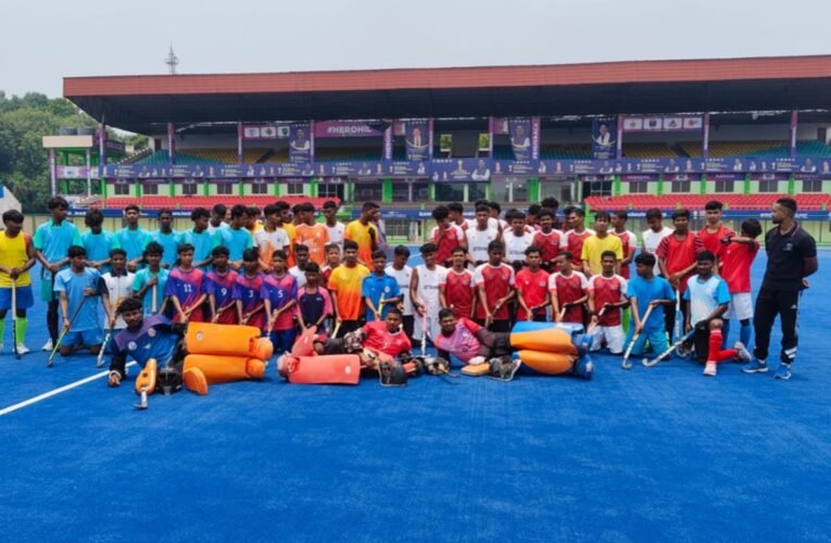 Selection process for the Jharkhand team for the Junior Hockey National Championship begins; 55 players appeared for trials.