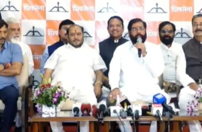 मुंबई में बड़ा राजनीतिक उलटफेर: उद्धव गुट के 6 सांसद शिंदे खेमे में शामिल, शिंदे बोले– “अब हमारे साथ 6 टाइगर”