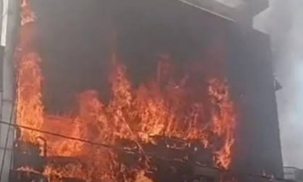 Massive fire in Lucknow's Aliganj: 14 dead, several injured at a coaching center; CM Yogi cancels visit.