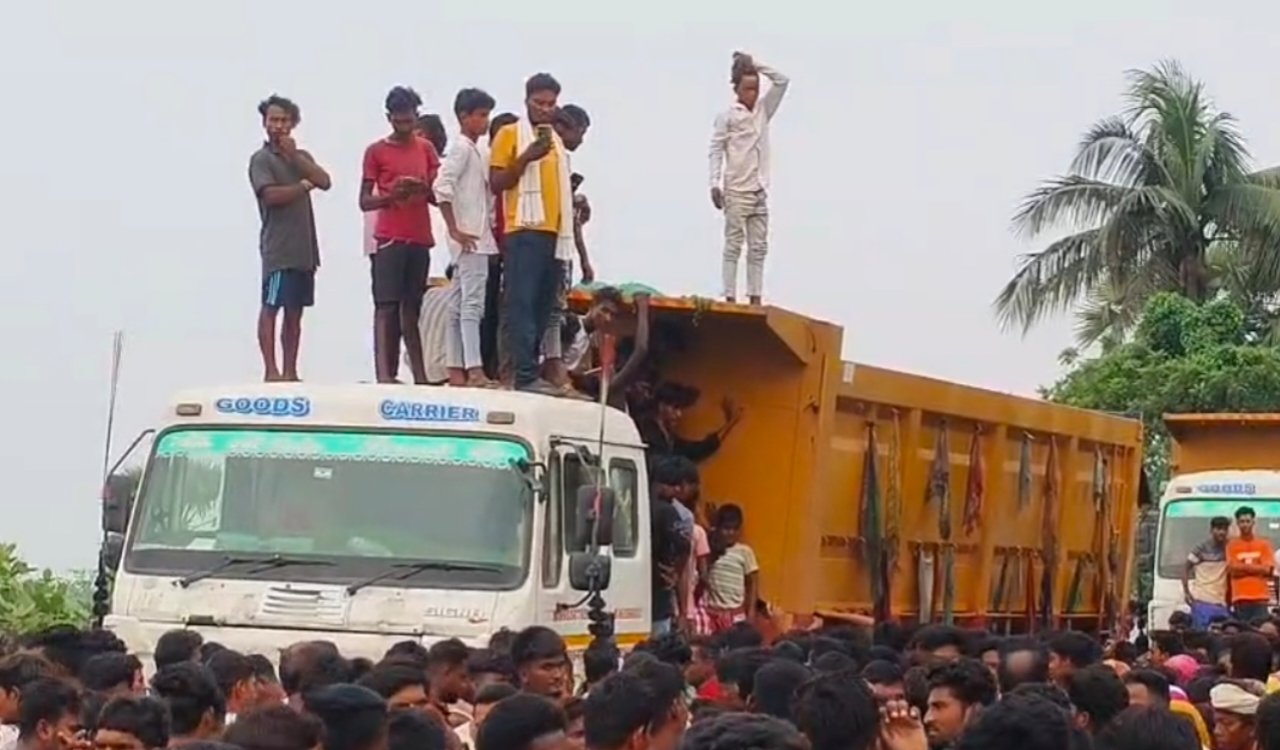 Horrific road accident in Sahibganj