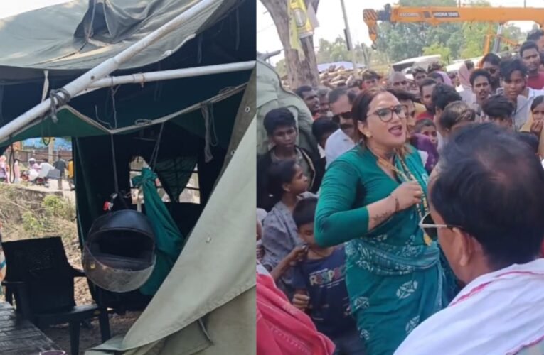 Outrage erupts after road accident; Pokharaha police check post vandalized.