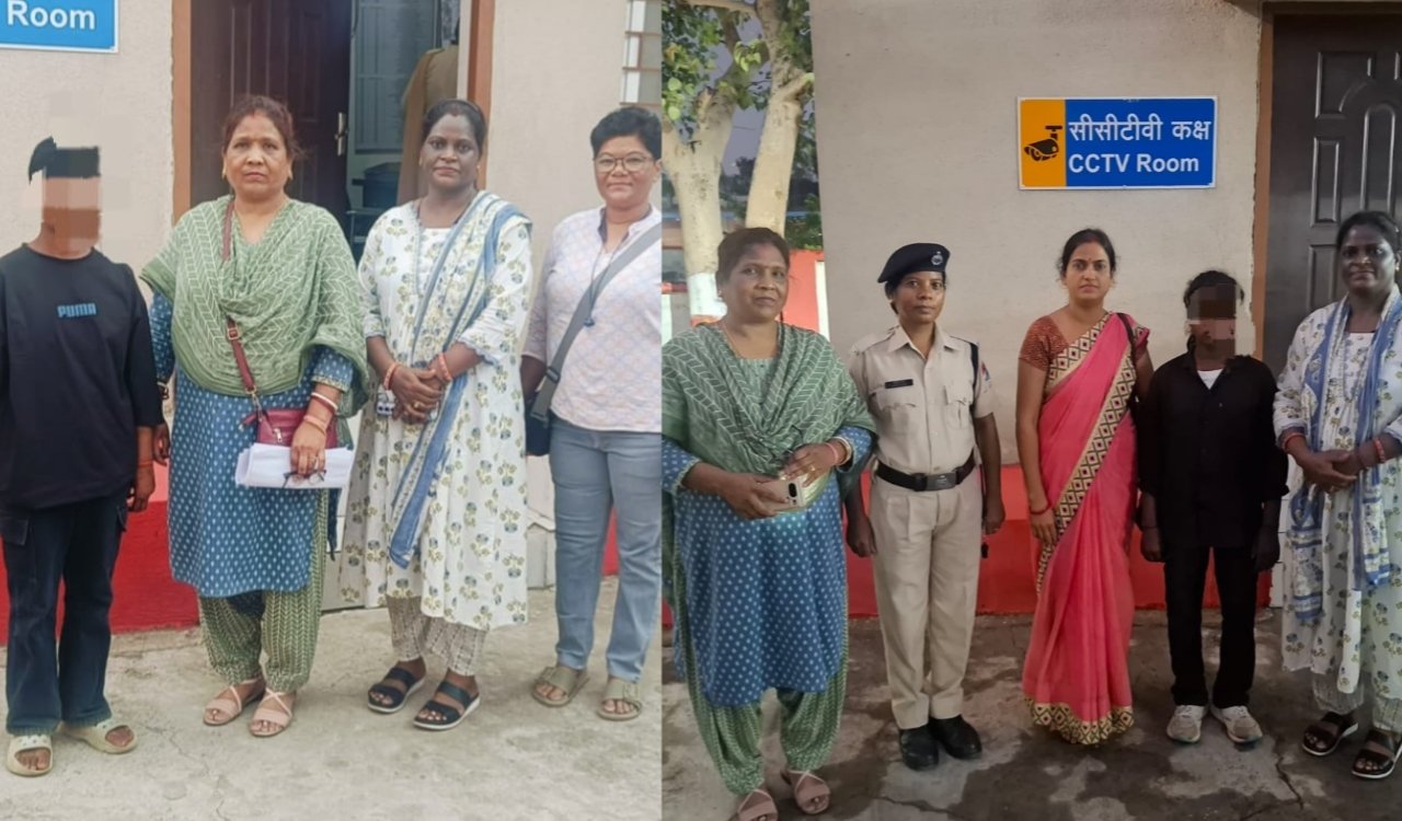 Two minor girls rescued at Ranchi Railway Station; saved from human trafficking and exploitation.