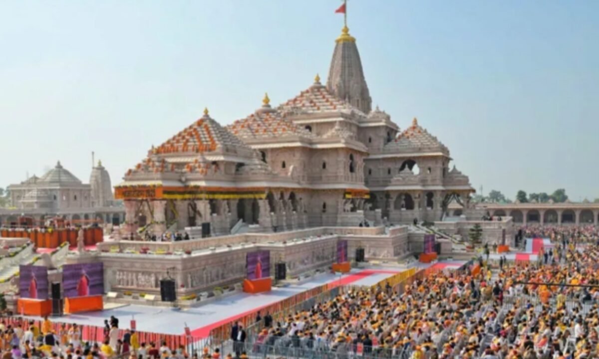 FIR registered in the Ayodhya Ram Mandir offering case; eight named, reports of two arrests.