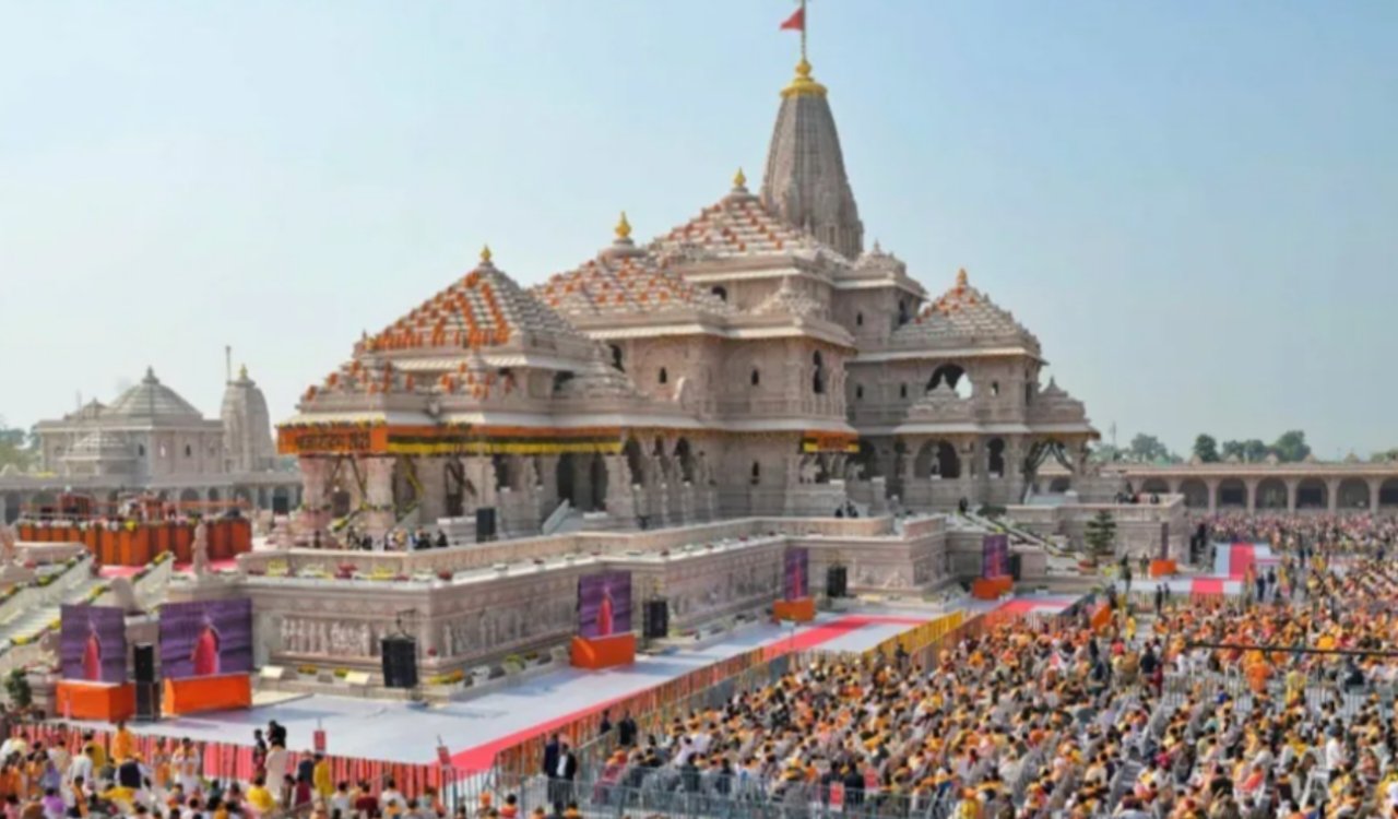 FIR registered in the Ayodhya Ram Mandir offering case; eight named, reports of two arrests.