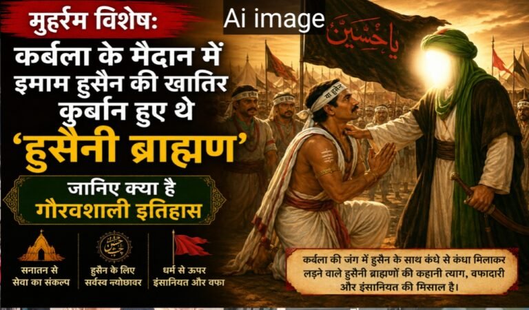 मुहर्रम विशेष: कर्बला के मैदान में इमाम हुसैन की खातिर कुर्बान हुए थे ‘हुसैनी ब्राह्मण’, जानिए क्या है गौरवशाली इतिहास