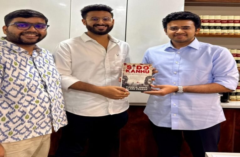 बेंगलुरु में वेदांत कौस्तव ने सांसद तेजस्वी सूर्या से की मुलाकात, ‘विकसित भारत’ के संकल्प पर हुई चर्चा