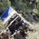 Army truck plunges into deep gorge in Arunachal; one soldier martyred, two injured.