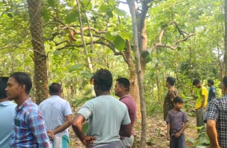 Bodies of two people found hanging in Godda; police investigating, awaiting post-mortem report.
