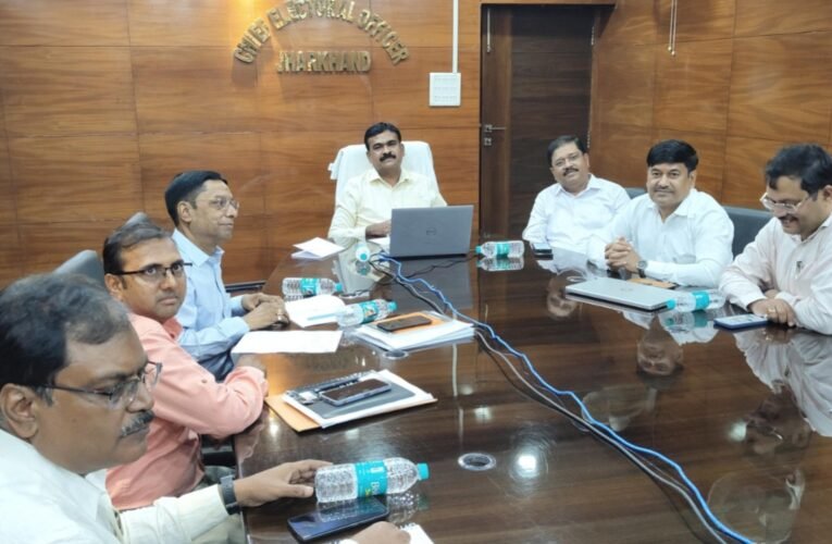 Preparations intensify for the Special Intensive Revision in Jharkhand; #JharkhandSIR social media campaign to be held on June 30.